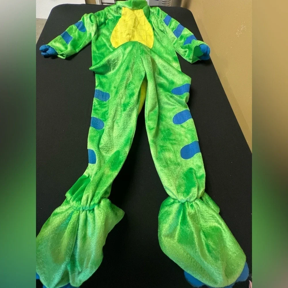 Halloween Triceratops Dinosaur Unisex Costume  Size Small - Suit-Booties-Hood